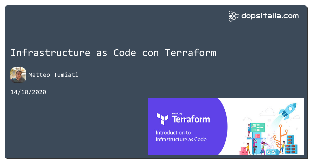 Infrastructure as Code con Terraform https://aspit.co/b2v #azuredevops #devops #github