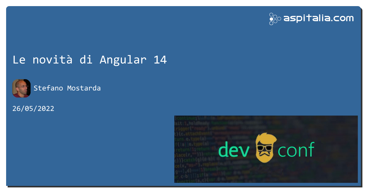 Track 1: @sm15455 con le novità di #angular 14Track 2: @CristianCivera su come sviluppare applicazioni #serverless con #azure #containerappsTrack 3: live show Seguici su #aspilive: https://aspit.co/devconf-22
